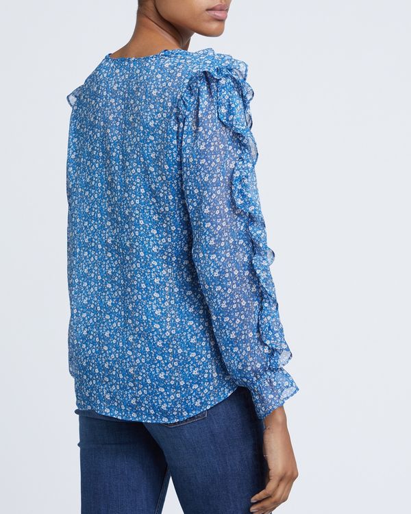 Lurex V-Neck Top