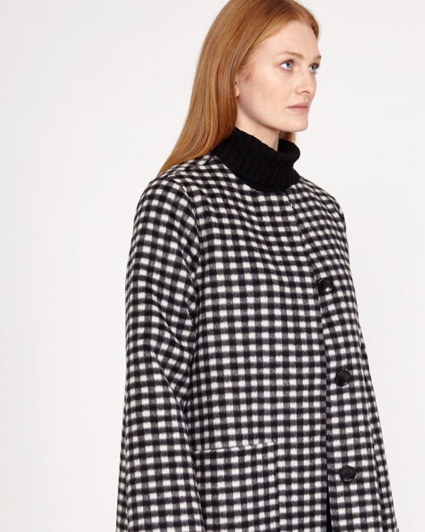Carolyn Donnelly The Edit Large Check Coat
