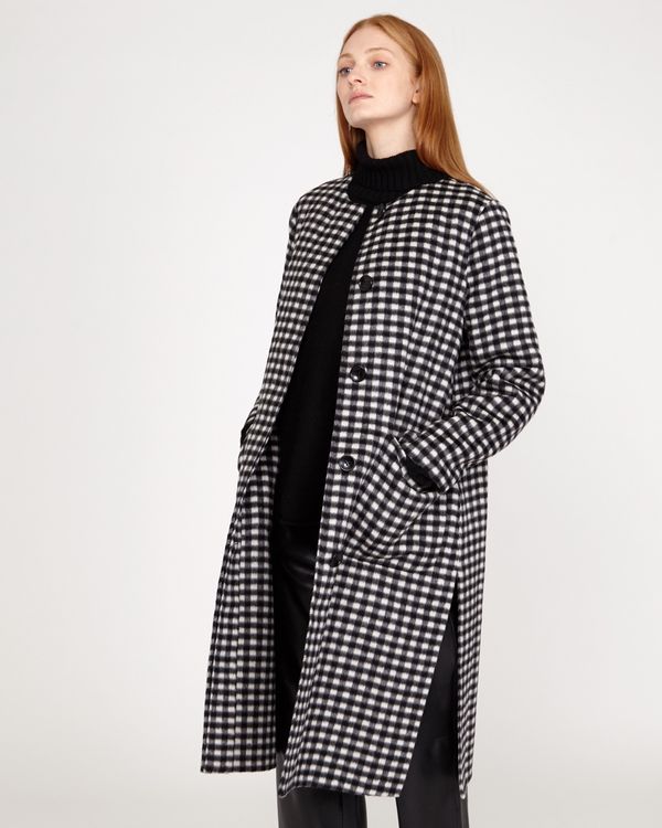 Carolyn Donnelly The Edit Large Check Coat