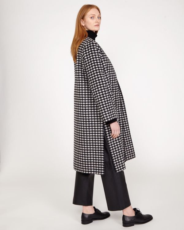 Carolyn Donnelly The Edit Large Check Coat