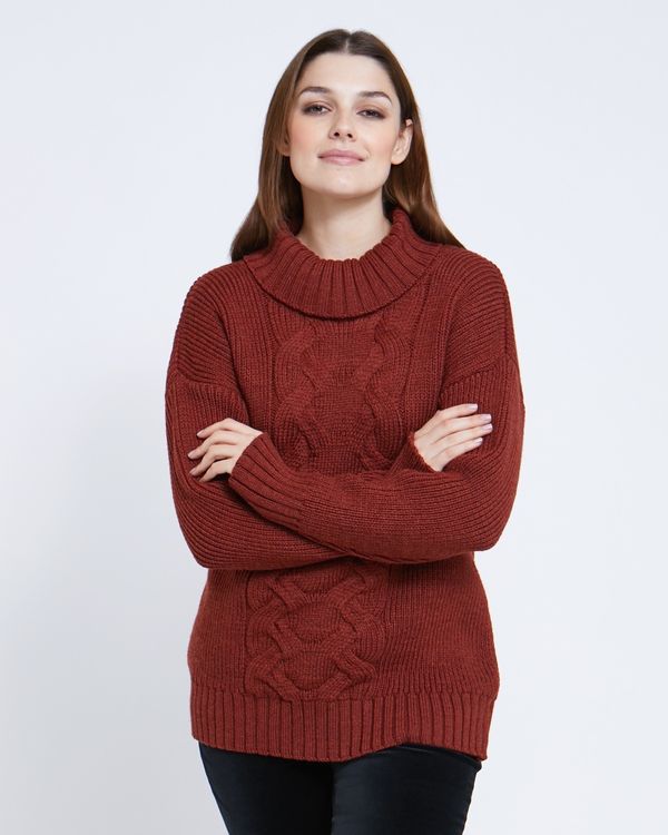 Paul Costelloe Living Studio Sienna Cable Knit Jumper