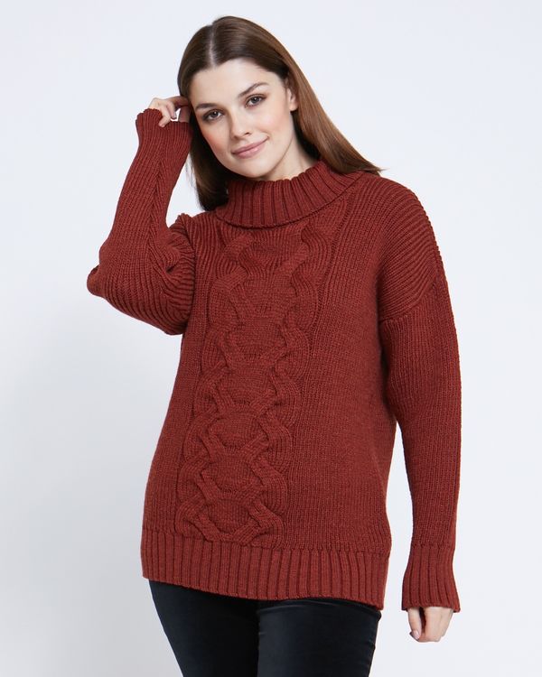 Paul Costelloe Living Studio Sienna Cable Knit Jumper