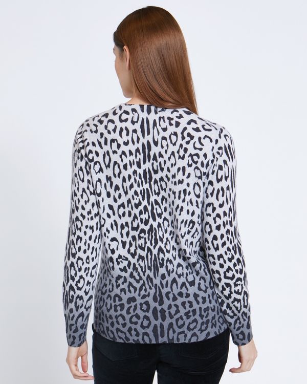 Paul Costelloe Living Studio Animal Crew Neck Jumper