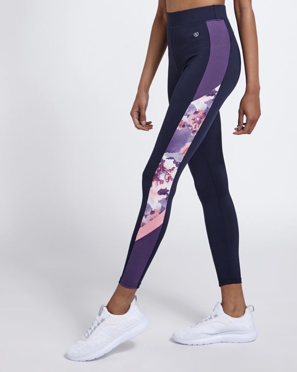 Floral Insert Legging