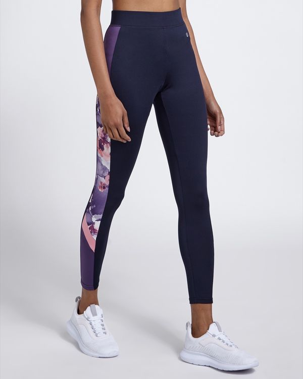 Floral Insert Legging