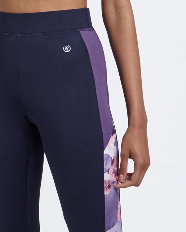 Floral Insert Legging