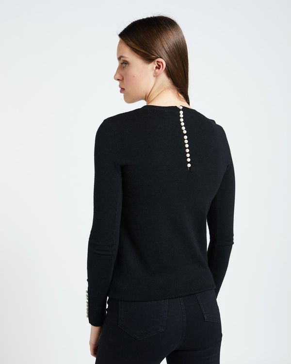 Savida Button Back Jumper