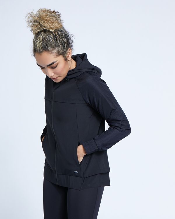 Helen Steele Dipped Hem Woven Jacket
