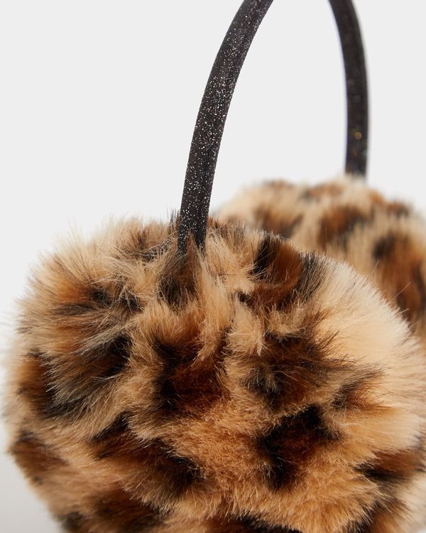 Savida Leopard Glitter Earmuffs