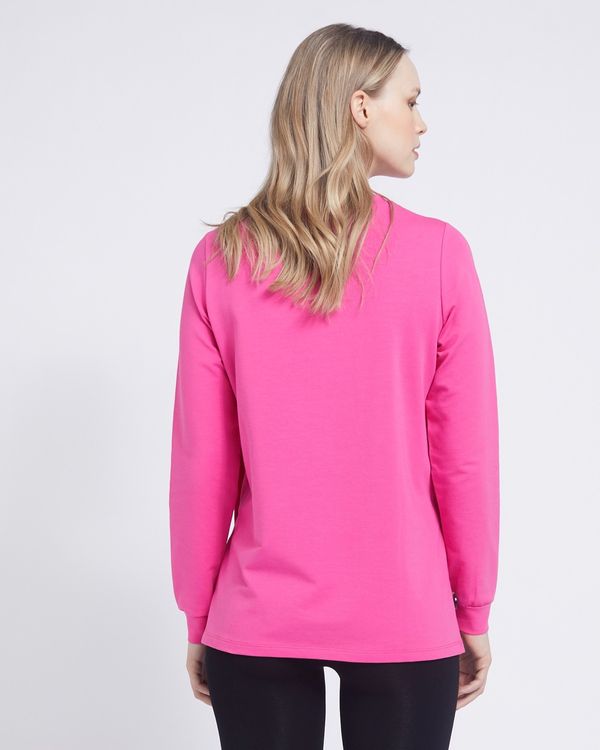 Savida Maternity Button Detail Sweatshirt