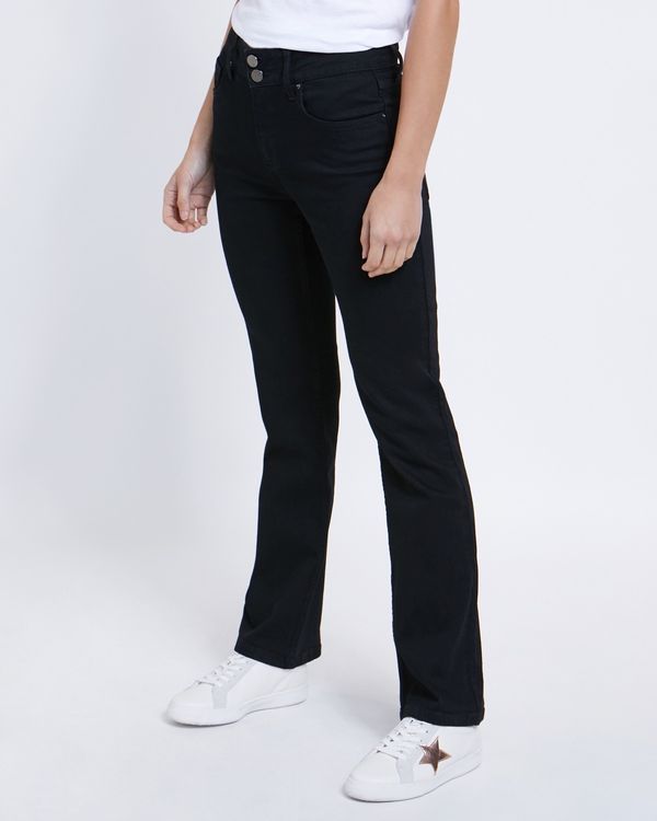 Black Bootcut Jeans