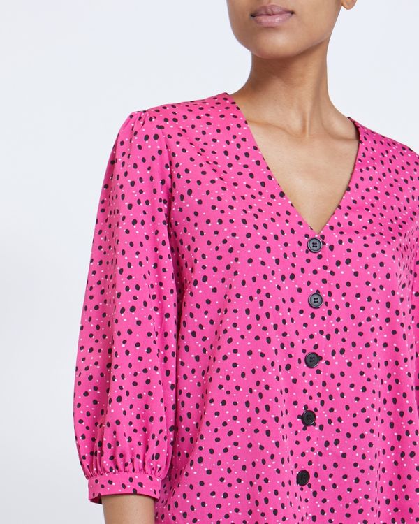 Button Front Top