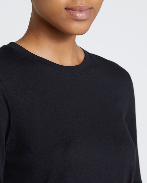 Long-Sleeved Cotton T-Shirt