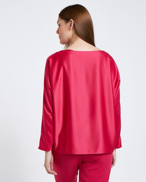Paul Costelloe Living Studio Pink Batwing Top