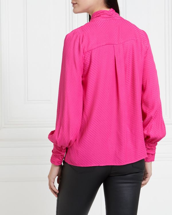 Gallery Mistletoe Tie Neck top