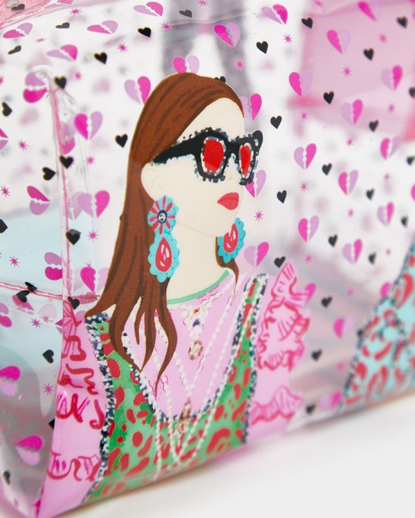 Savida Printed Girl Makeup Bag