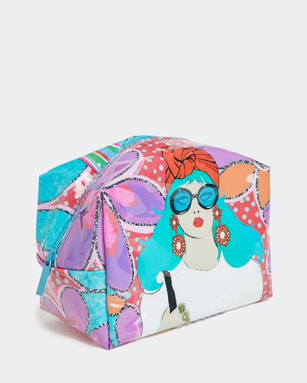 Savida Printed Girl Makeup Bag