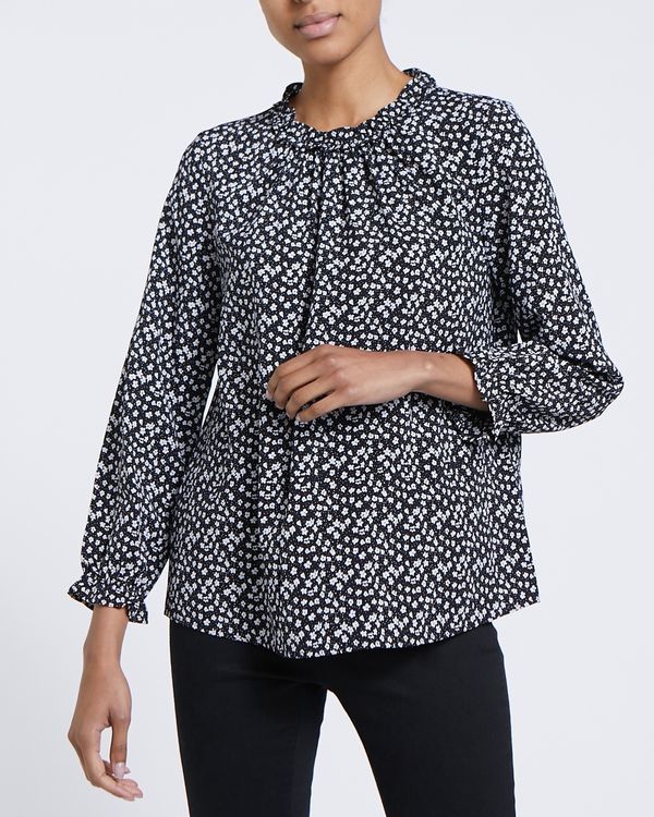 Frill Neck Top