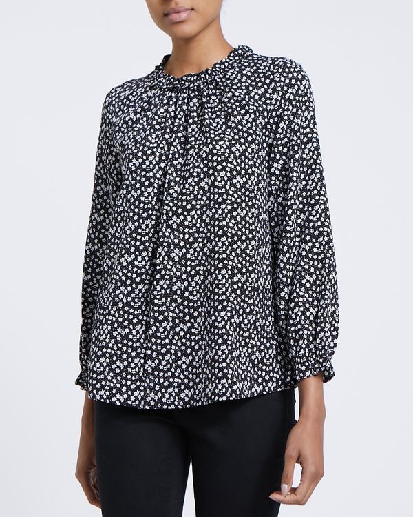 Frill Neck Top
