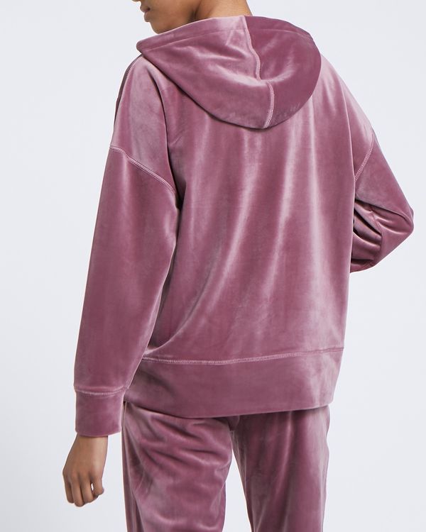 Velour Half Zip Sweatshirt