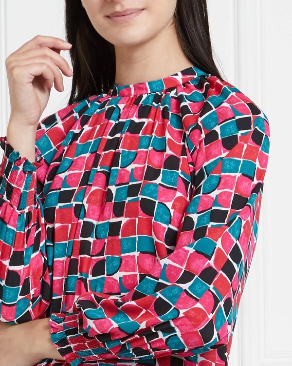 Gallery Shirred Cuff Top