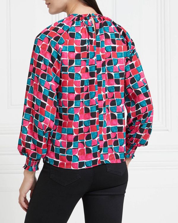 Gallery Shirred Cuff Top