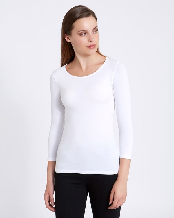 Savida Essential Scoop Neck Top