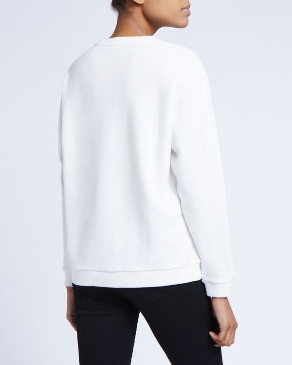 Leopard Slogan Sweatshirt