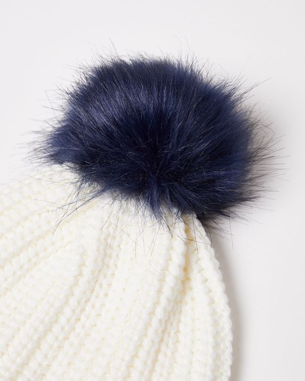 Savida Bee Embellished Stripe Hat