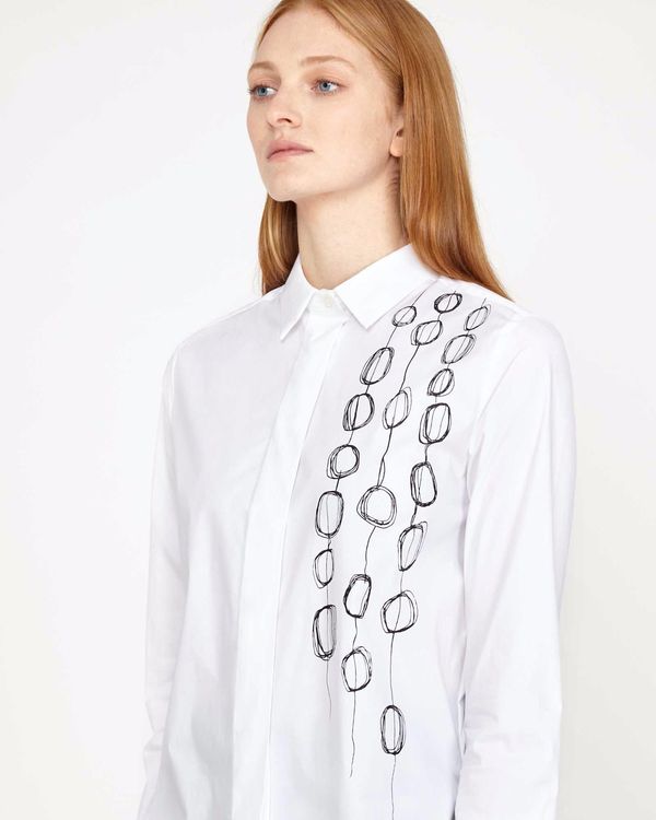 Carolyn Donnelly The Edit Circle Print Shirt