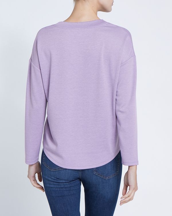 V-Neck Soft Rib Top