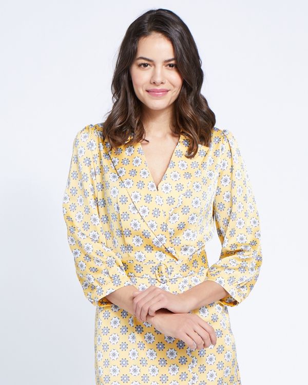 Paul Costelloe Living Studio Collar Revere Dress