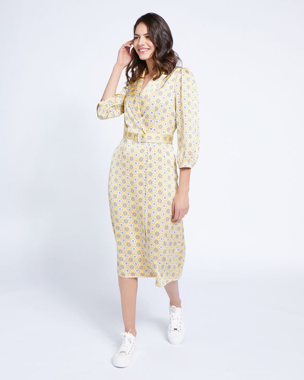 Paul Costelloe Living Studio Collar Revere Dress