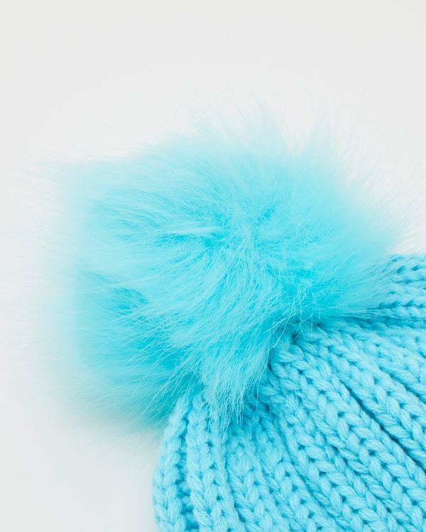 Savida Ribbed Pom Hat