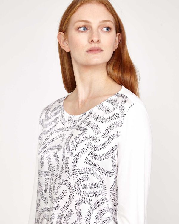 Carolyn Donnelly The Edit Squiggle Print Top