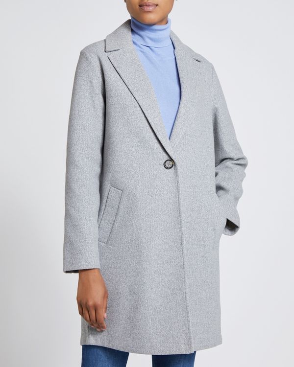 Single Breasted Tailored Coat