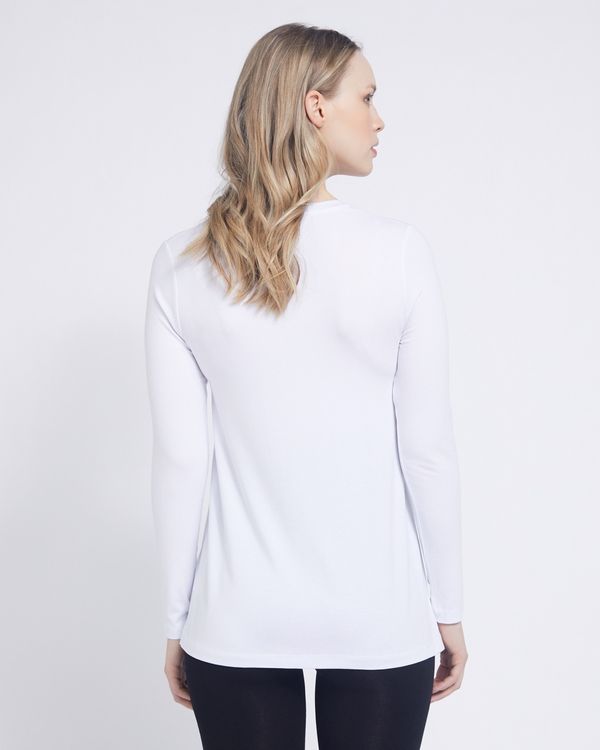 Savida Maternity V-Neck Flared Top