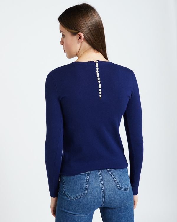 Savida Button Back Jumper