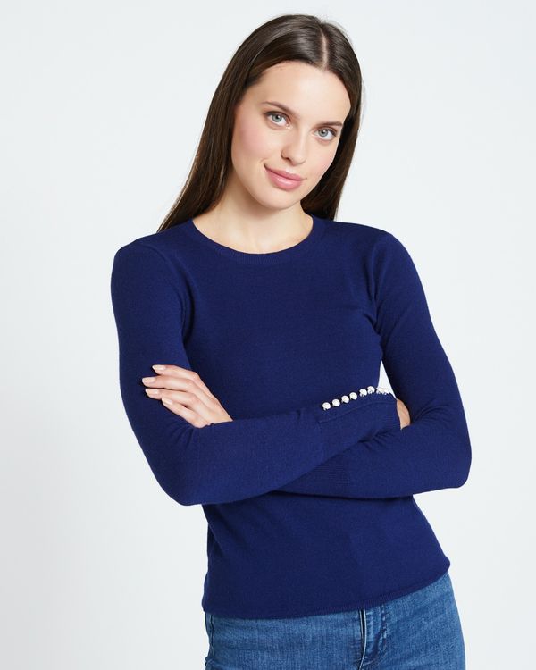 Savida Button Back Jumper