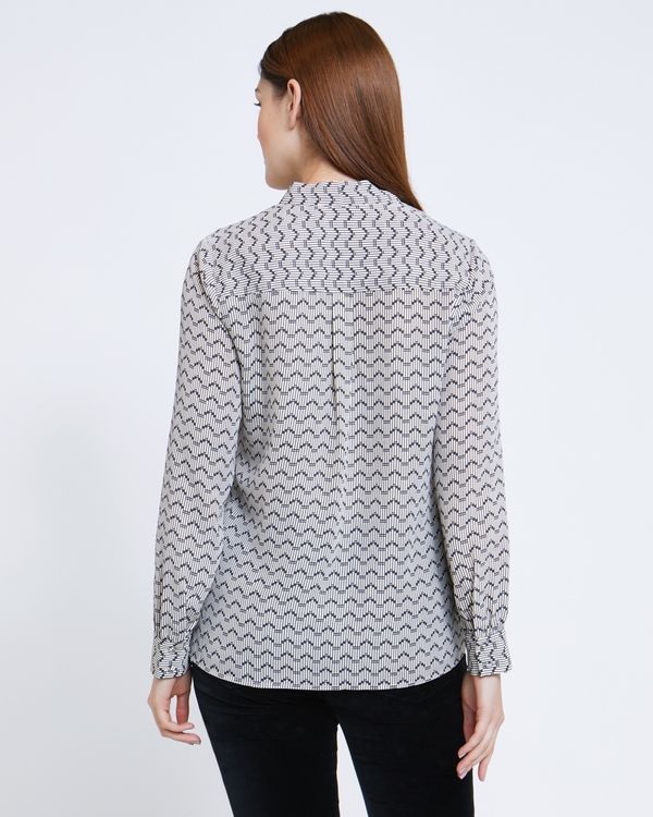 Paul Costelloe Living Studio Hampstead Tie Front Blouse