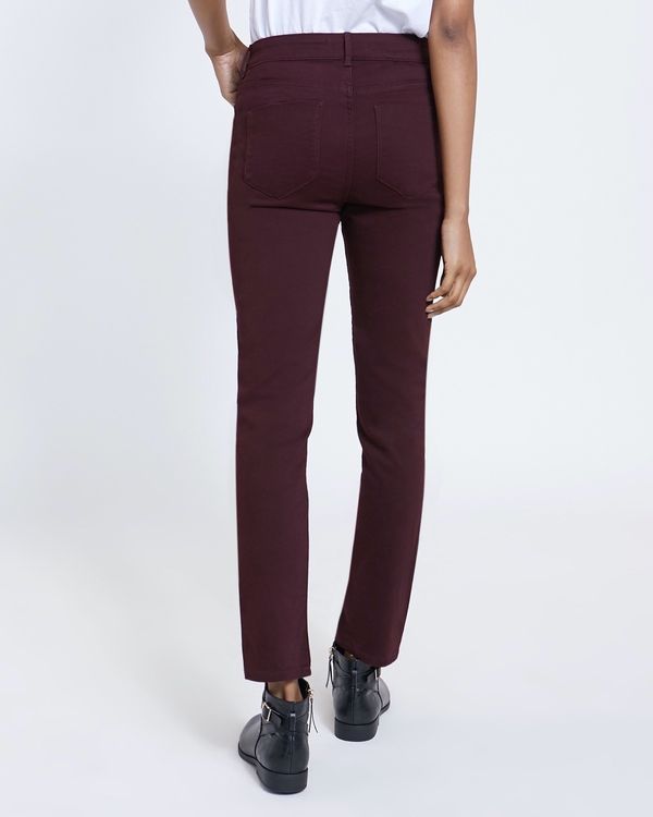 Straight Fit Mid Rise Jeans