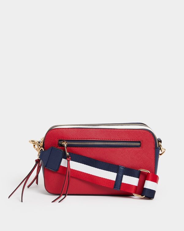 Savida Stripe Strap Bag