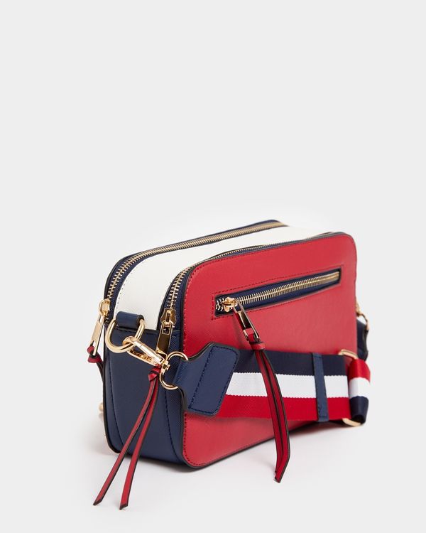 Savida Stripe Strap Bag