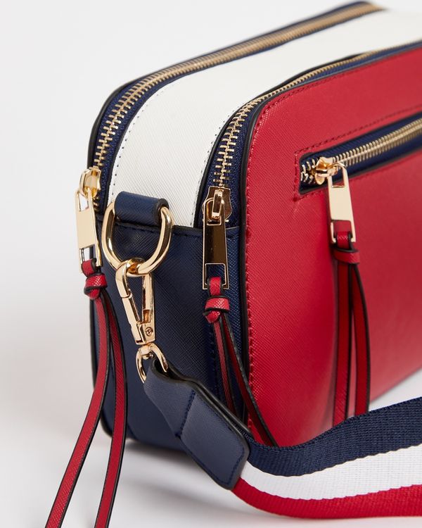 Savida Stripe Strap Bag