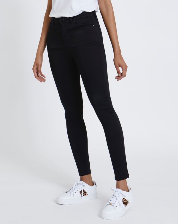 Mid Rise Stretch Skinny Jeans