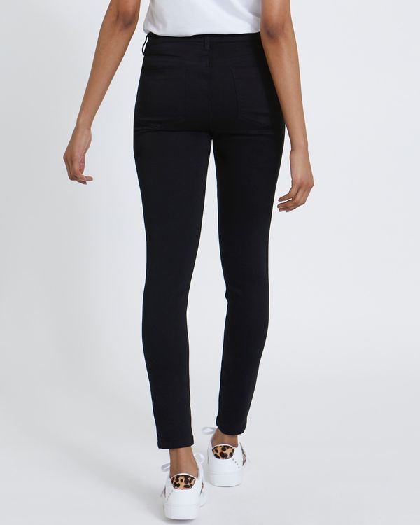 Mid Rise Stretch Skinny Jeans