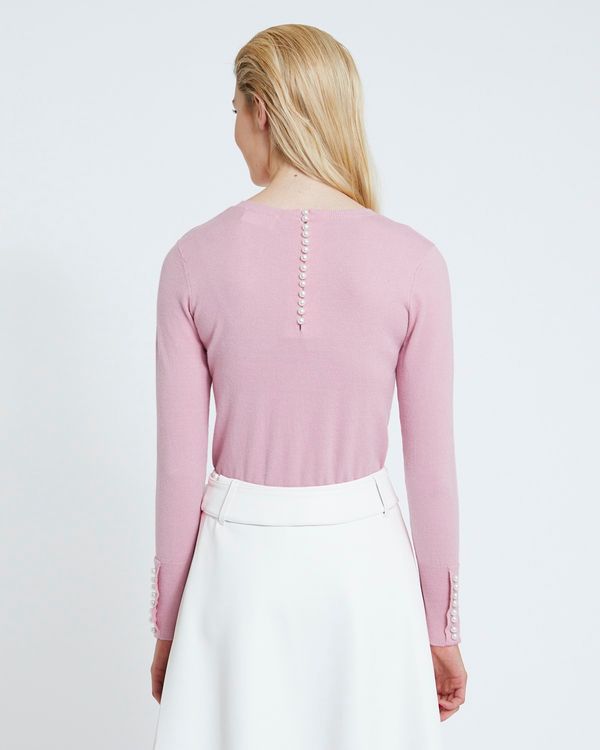Savida Button Back Jumper