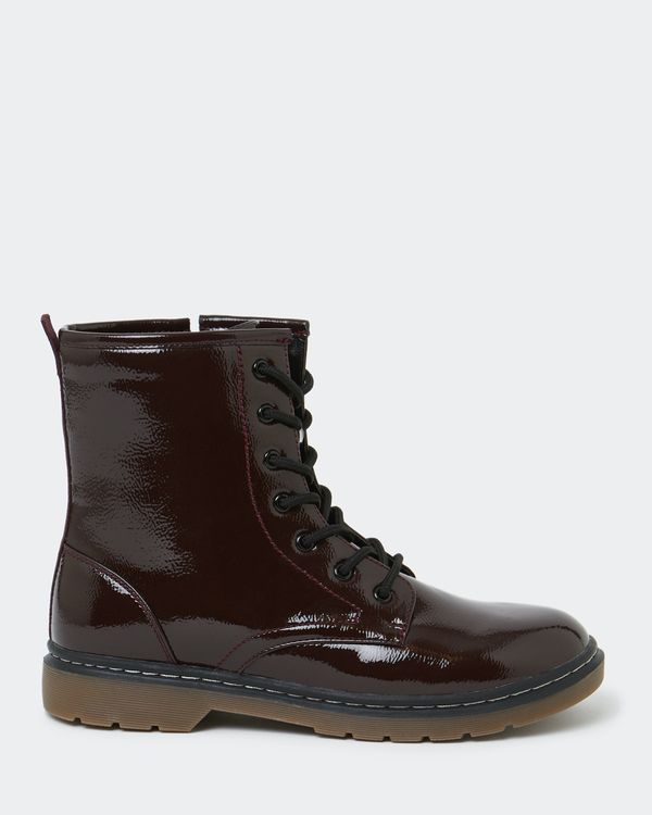 Lace Front Ankle Boots
