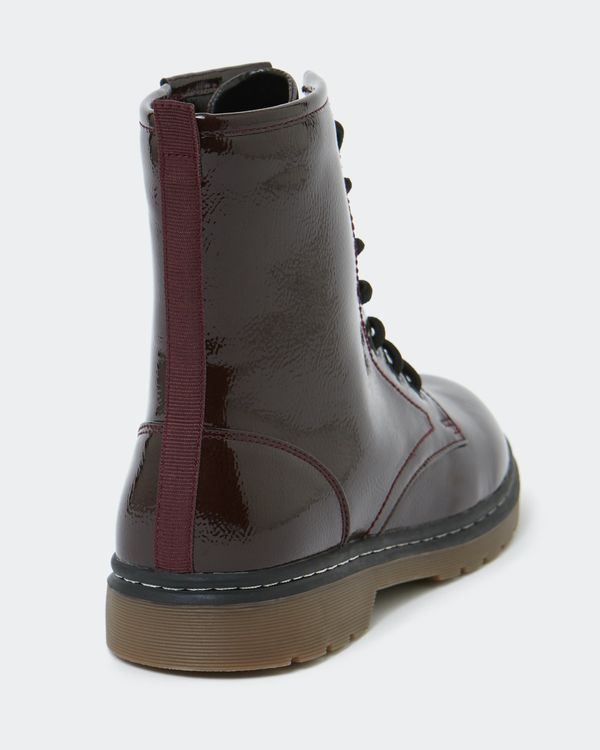 Lace Front Ankle Boots