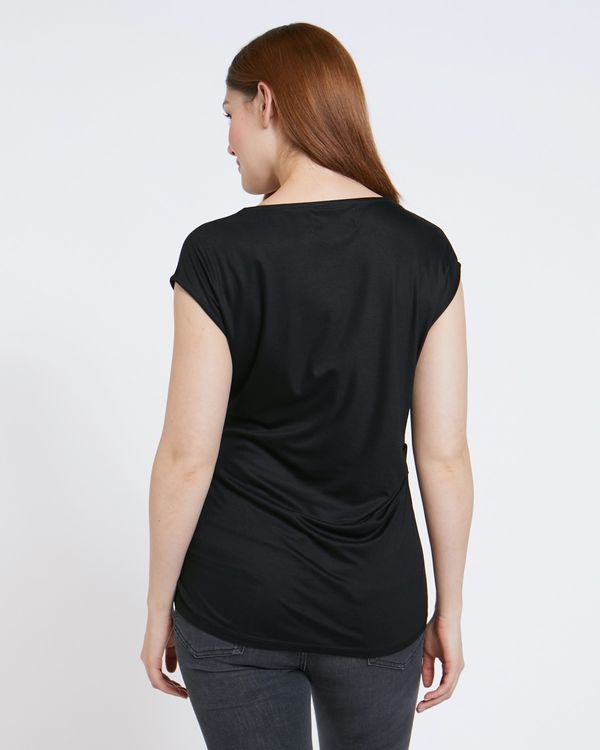 Paul Costelloe Living Studio Mercerised Cowl Top
